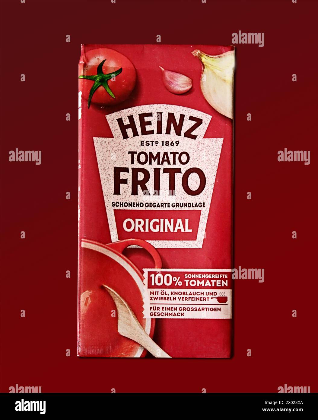 Heinz Frito, fried tomato sauce with onion and garlic Stock Photo - Alamy