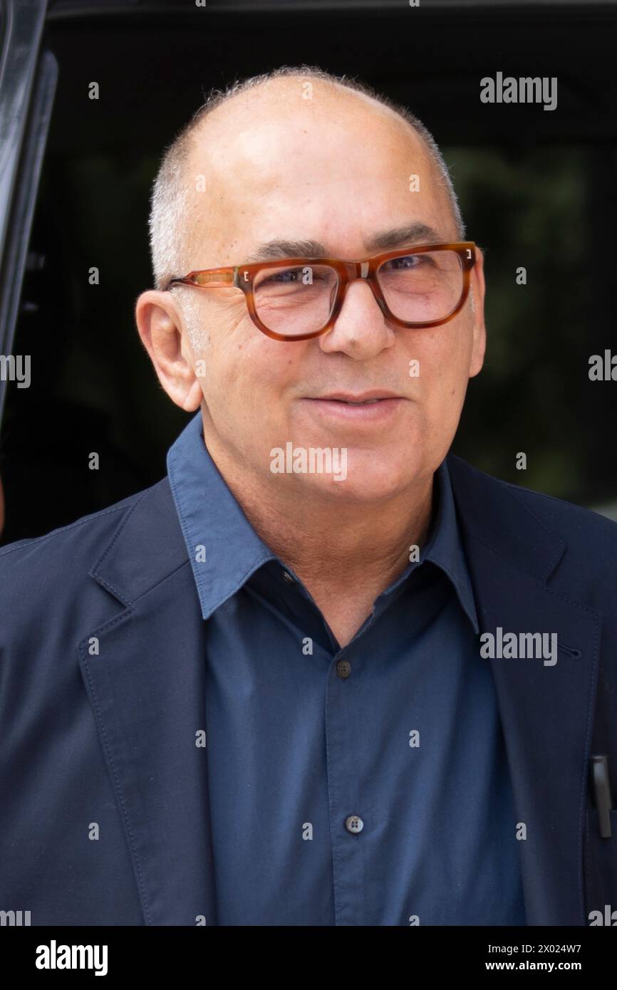 Rome, Italy, April 9, 2024 Ferzan Ozpetek, attends at first day of