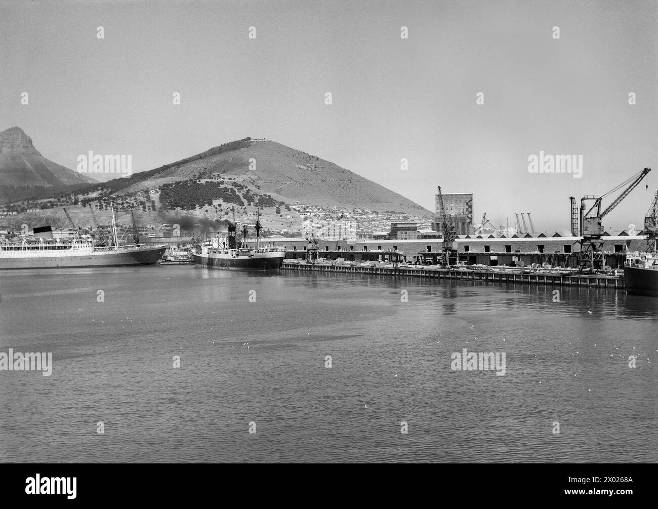 Cape Town, South Africa. Cape Town Port, early 1950s, probably 1951