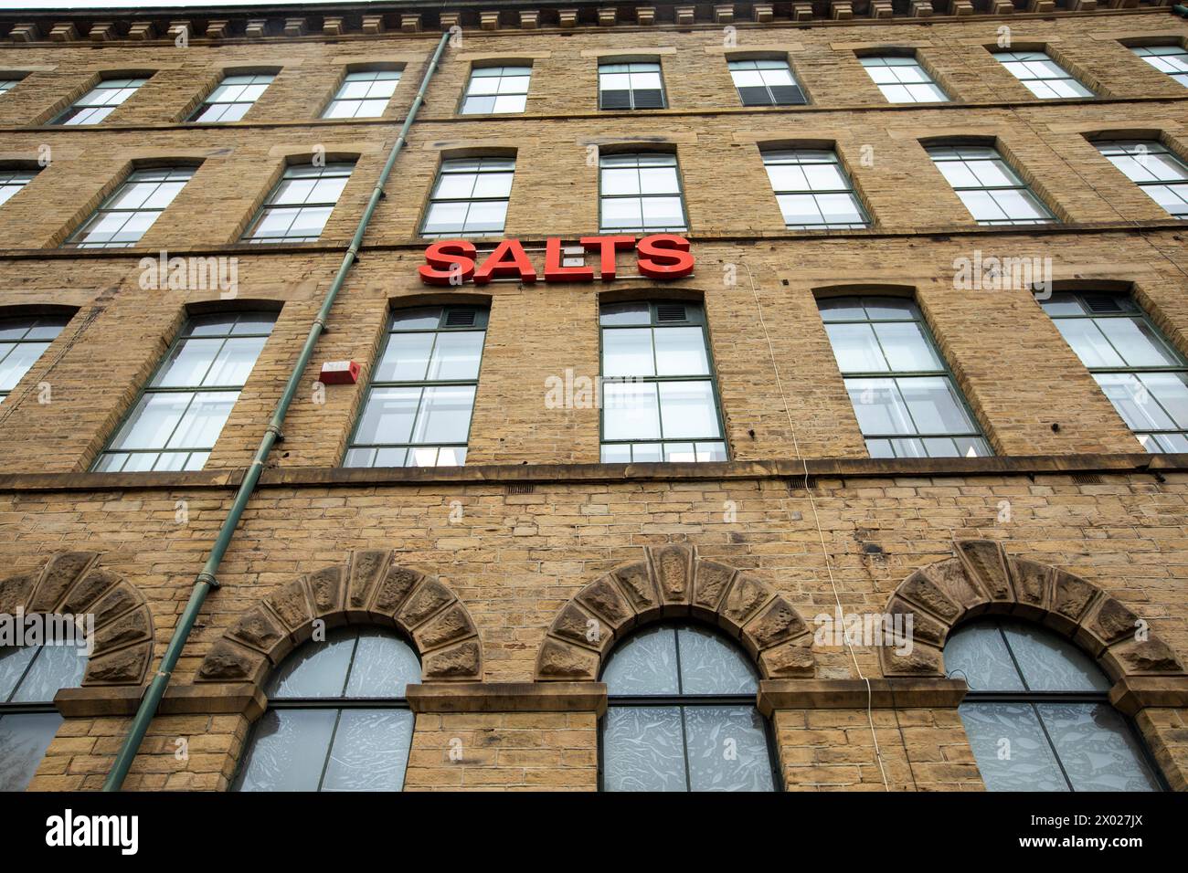 Salts Mill (sometimes spelled Salt's Mill) is a former textile mill ...