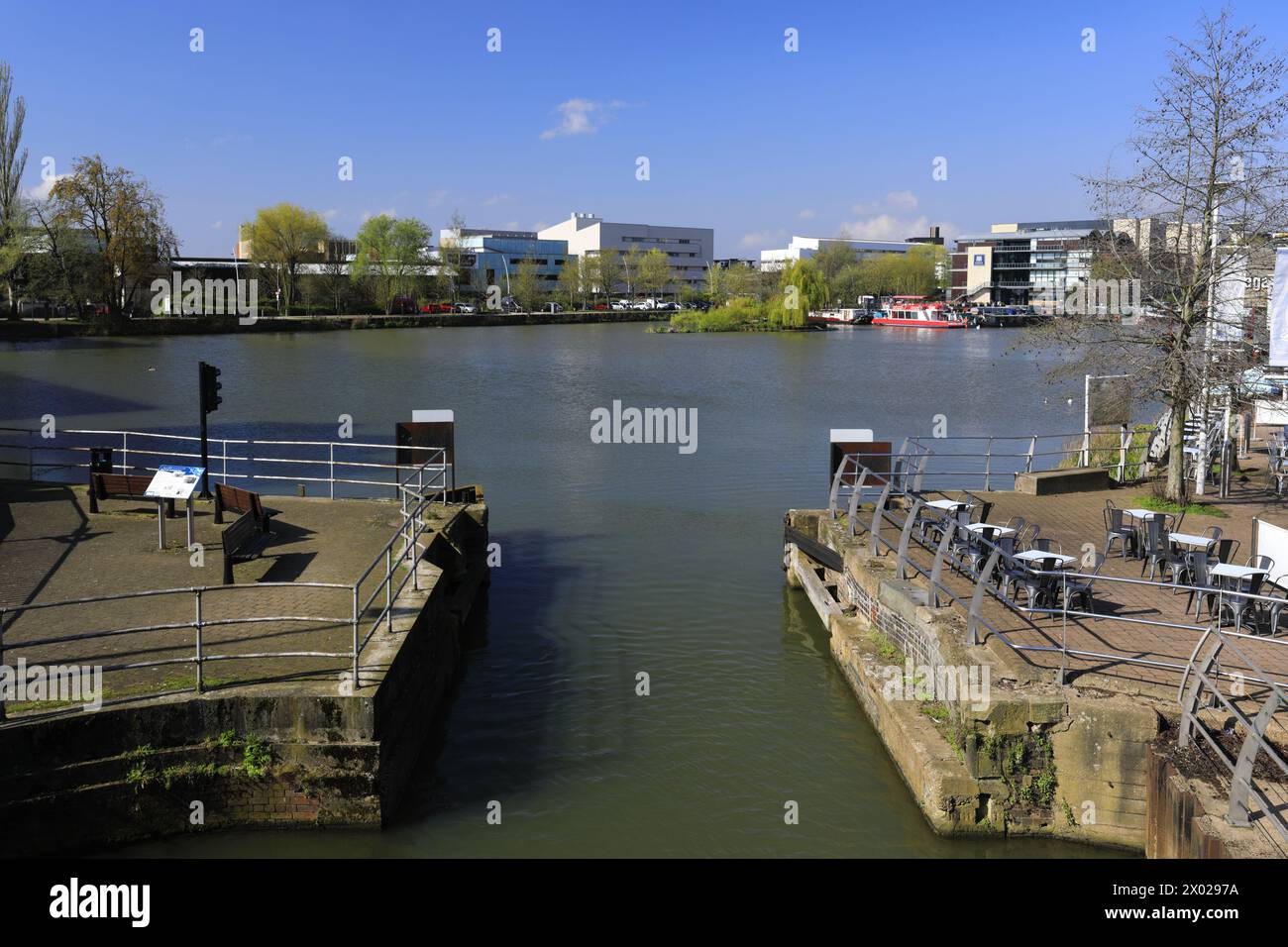 The Brayford Pool Waterfront; Lincoln Marina; Lincoln City ...