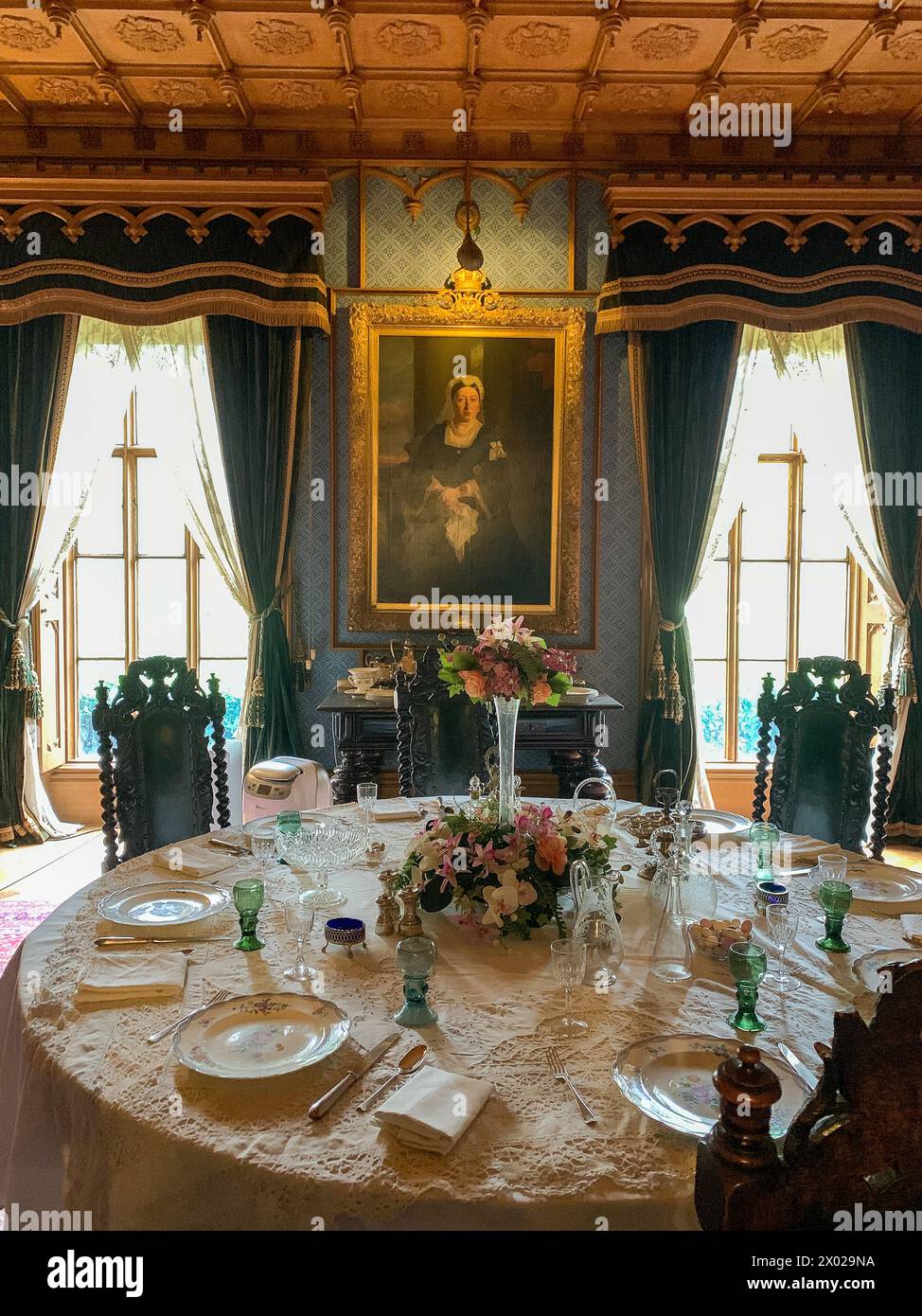 The interior and beautiful grounds of Hugenden Manor. The National ...
