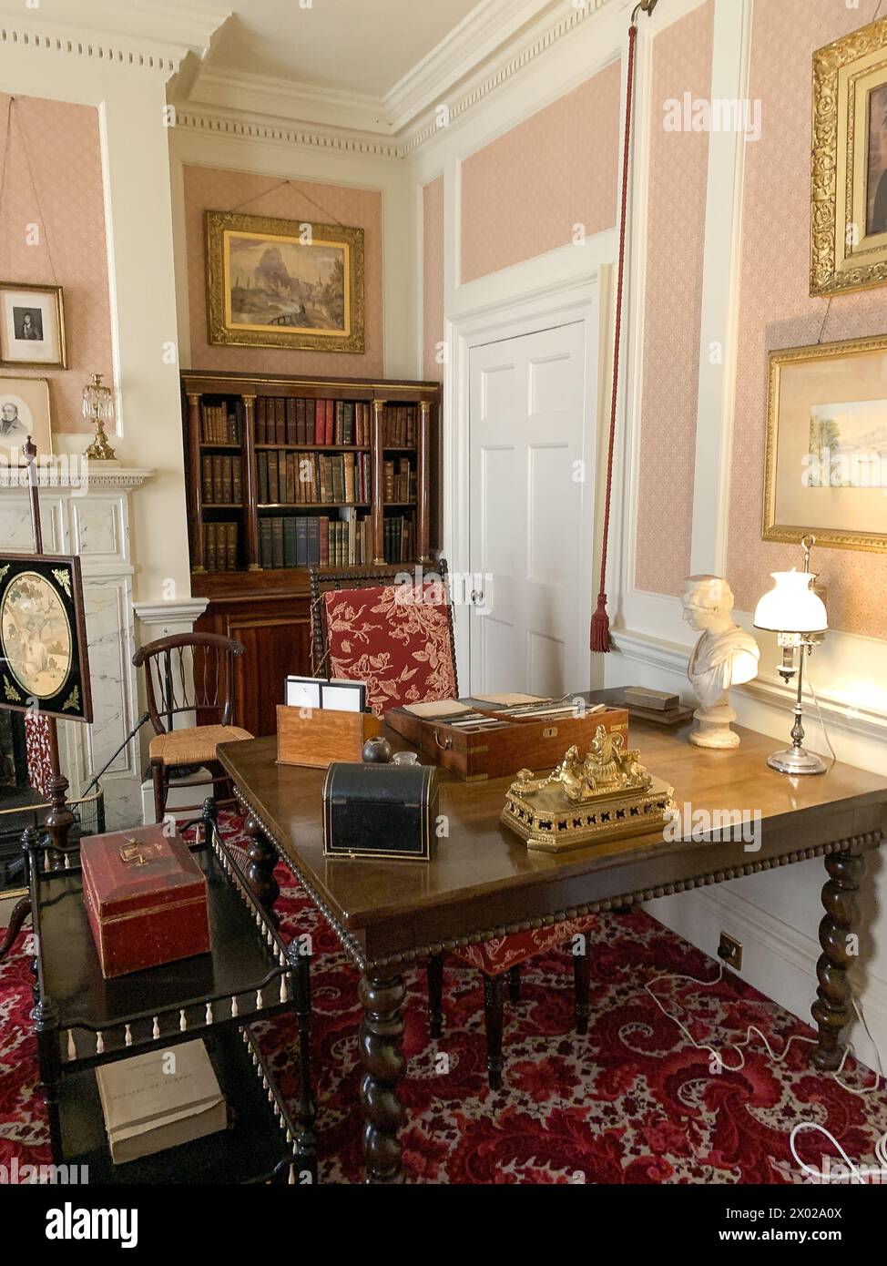 The interior and beautiful grounds of Hugenden Manor. The National ...