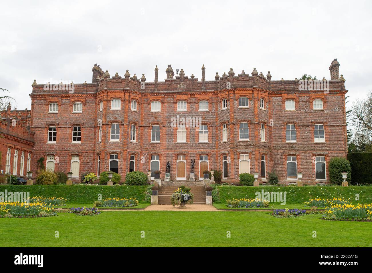 The interior and beautiful grounds of Hugenden Manor. The National