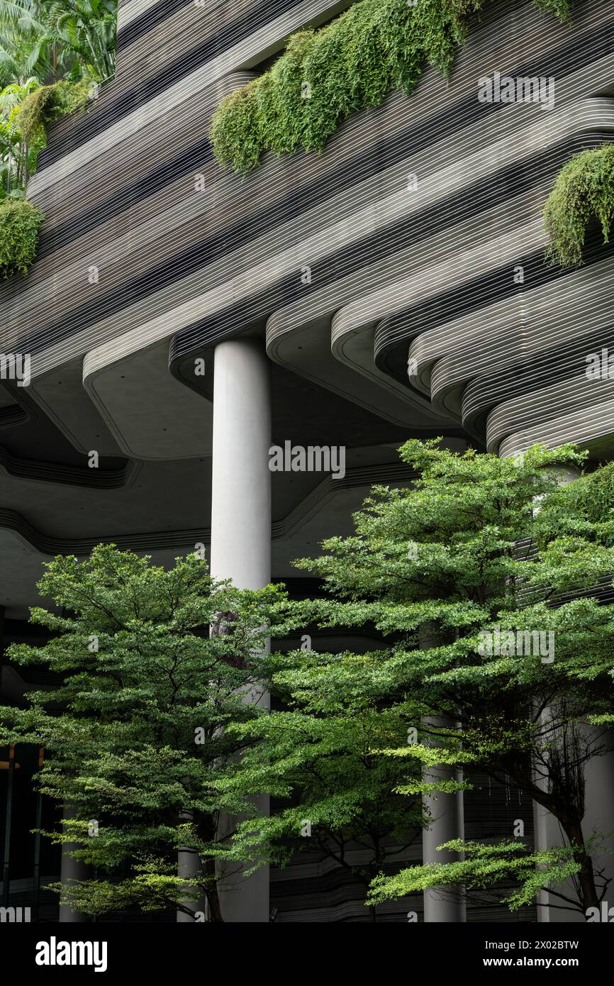 Exterior of Park Royal Pickering Hotel, Singapore, Asia Stock Photo