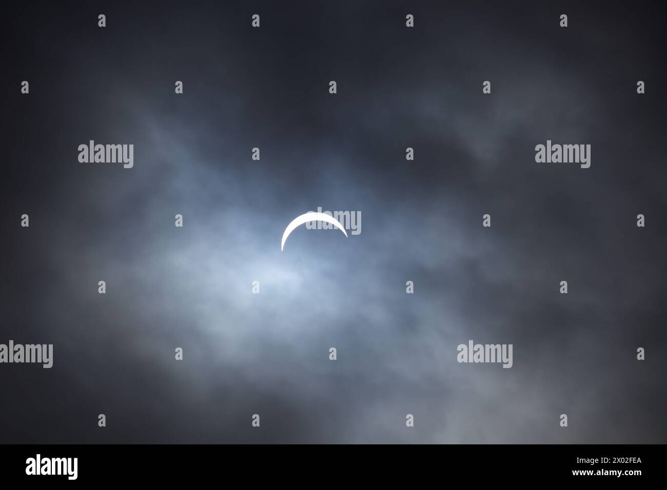 Solar Eclipse April 8th 2024 Taken in Durham region just outside Toronto, Ontario, few minutes