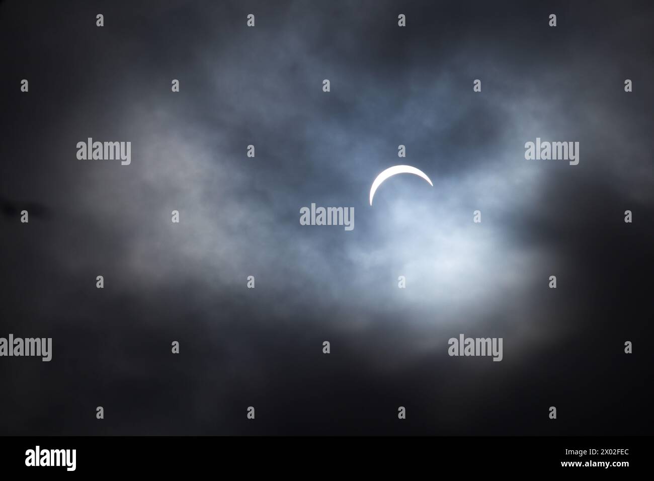 Solar Eclipse April 8th 2024 Taken in Durham region just outside Toronto, Ontario, few minutes
