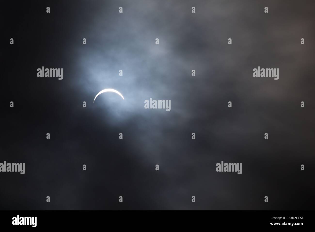 Solar Eclipse April 8th 2024 Taken in Durham region just outside Toronto, Ontario, few minutes