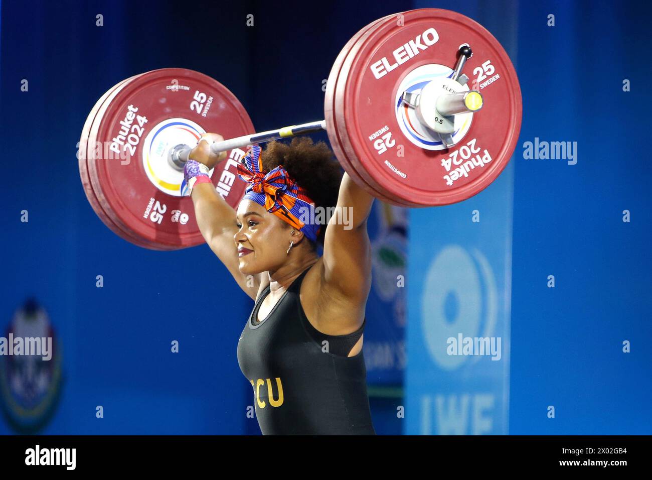 Phuket, Thailand. 9th Apr, 2024. Neisi Patricia Dajomes Barrera of
