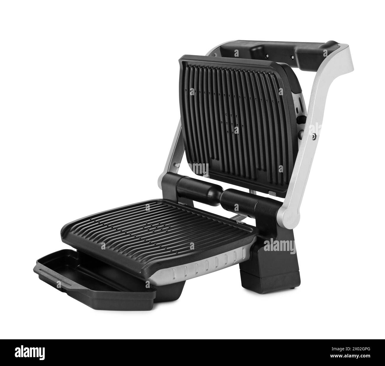 Electric grill isolated on white. Cooking appliance Stock Photo Alamy