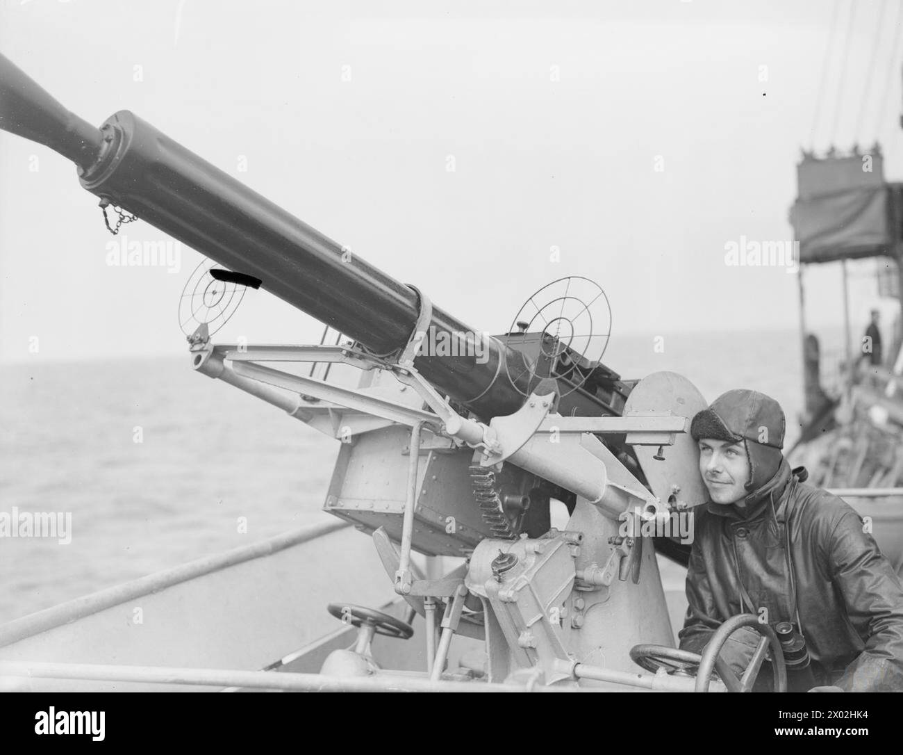 ATLANTIC CONVOYS. JULY 1941, ON BOARD THE ESCORTING DESTROYER HMS VANOC ...