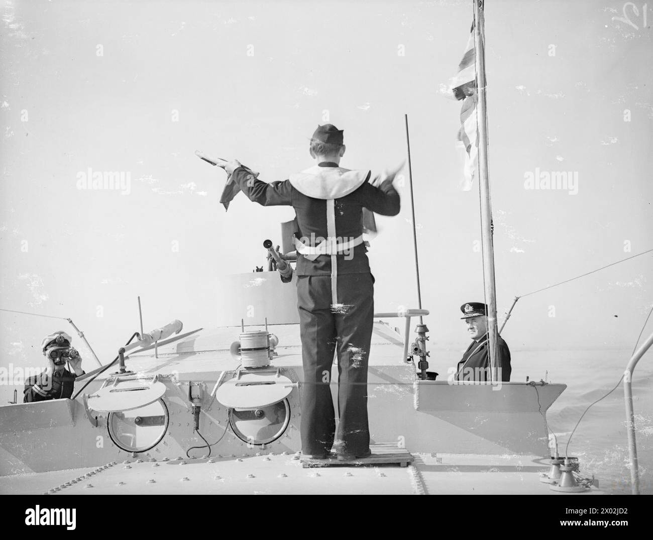 HELIGOLAND UNDER THE WHITE ENSIGN. 11 MAY 1945, THE SURRENDER OF THE ...