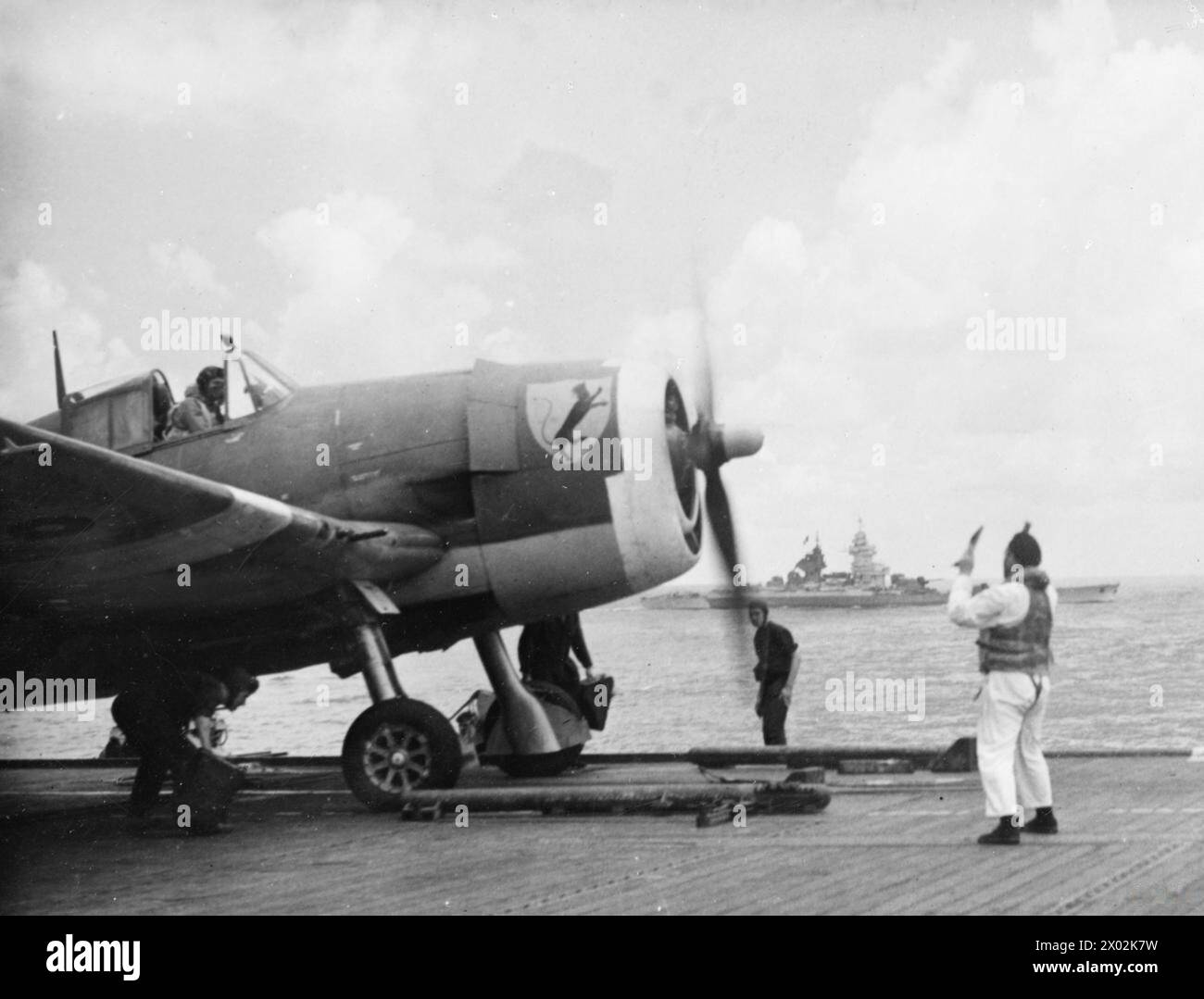 Between 12 and 18 April 1945, HMS Khedive operated with the French ...