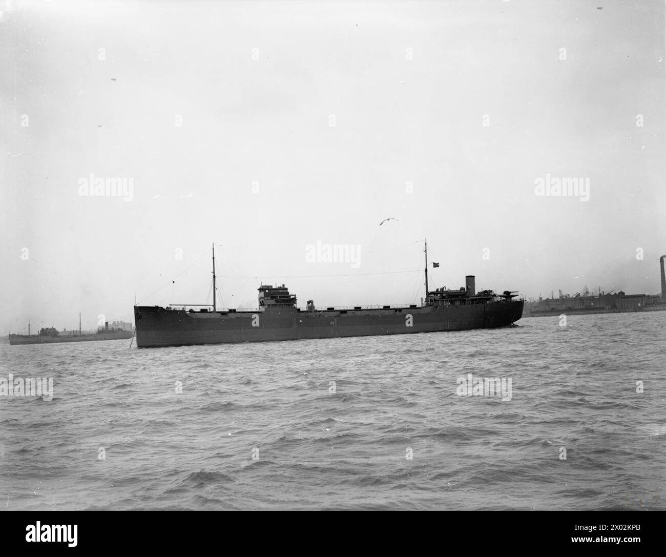 the-norwegian-tanker-maridal-is-documented-in-september-1941-stock
