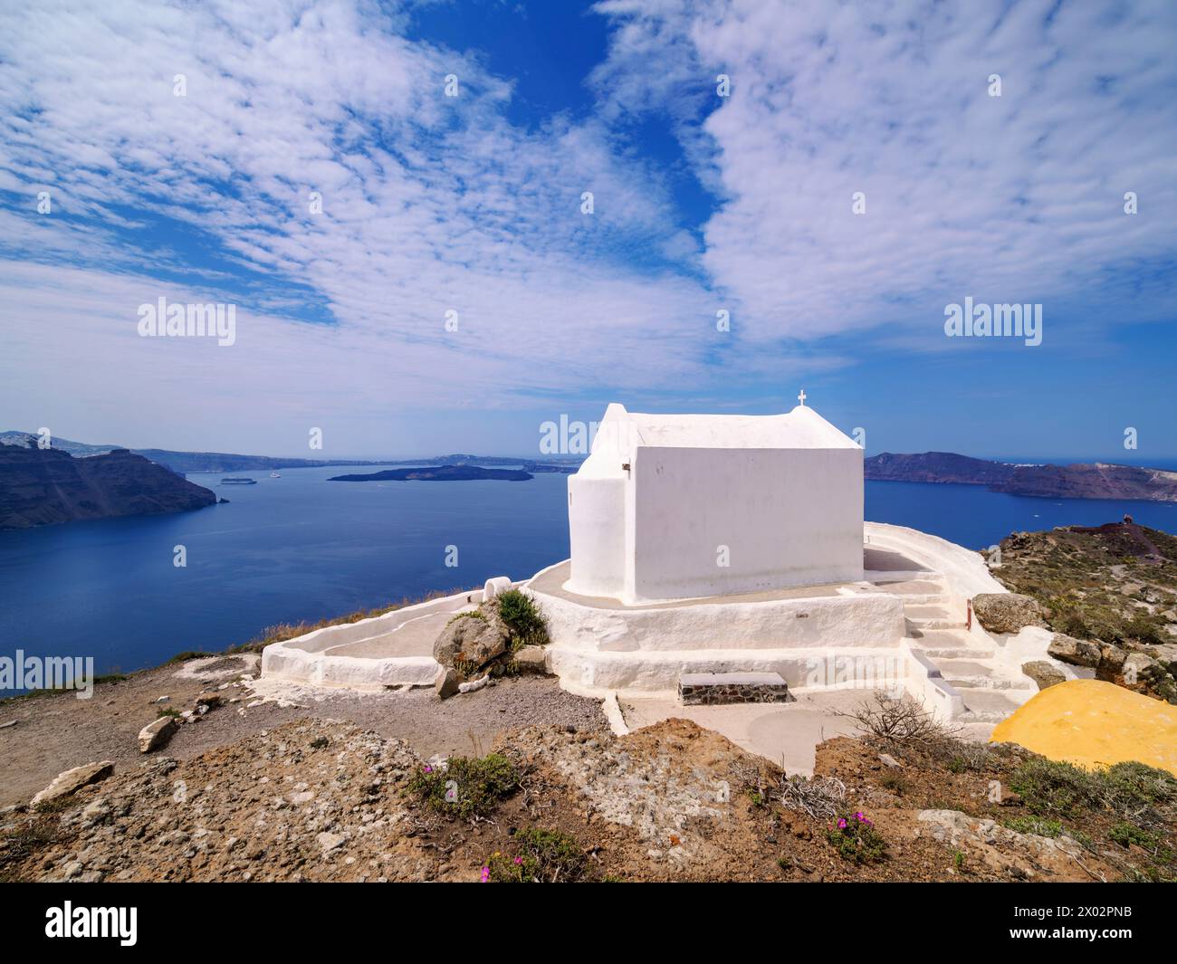 The Assumption of the Virgin Mary Holy Chapel, Santorini (Thira) Island, Cyclades, Greek Islands The Assumption of the Virgin Mary Holy Chapel, Santorini (Thira) Island, Cyclades, Greek Islands