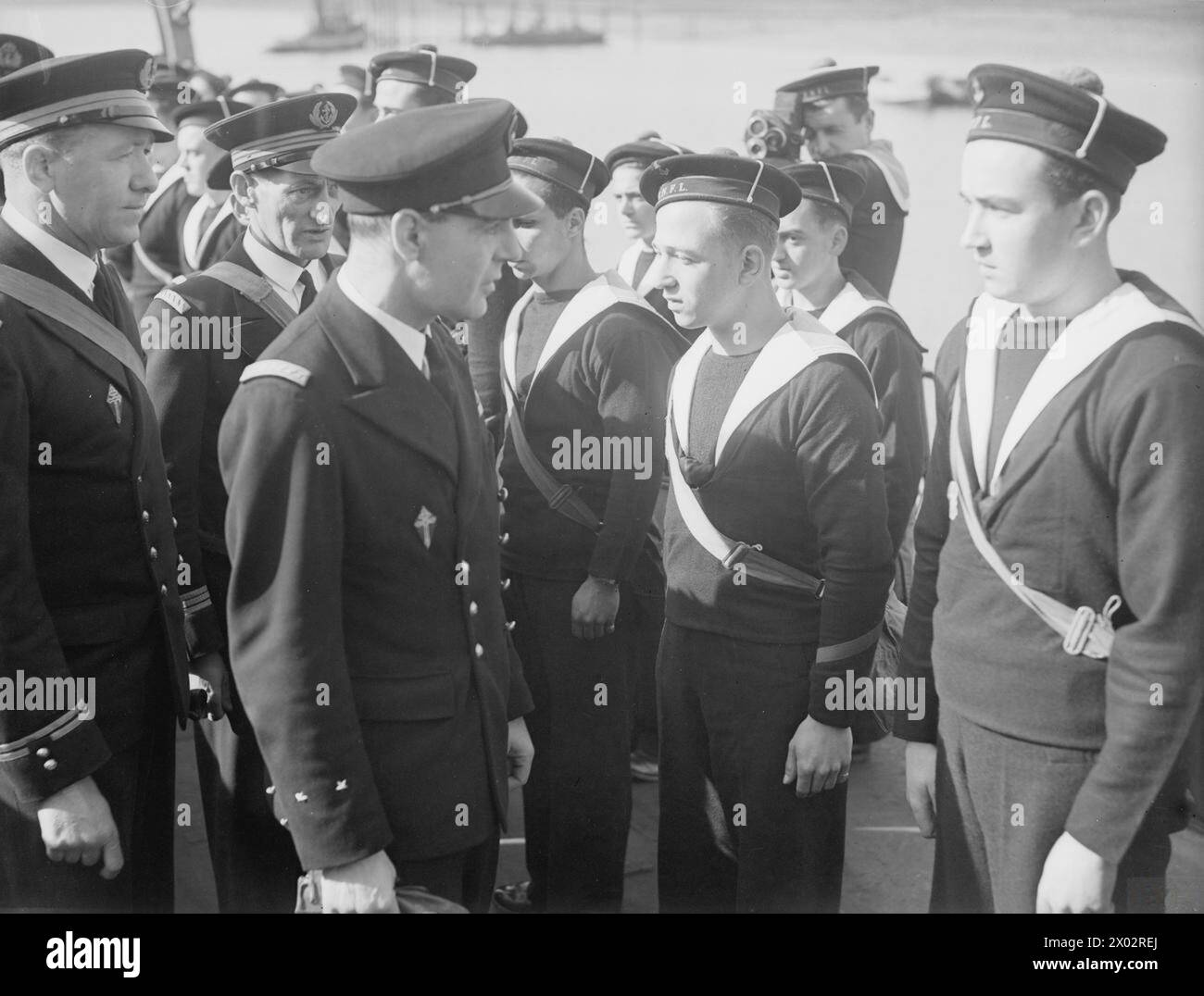On 2 June 1942 in Portsmouth, Admiral P. H. Aboyneau, Commander in ...