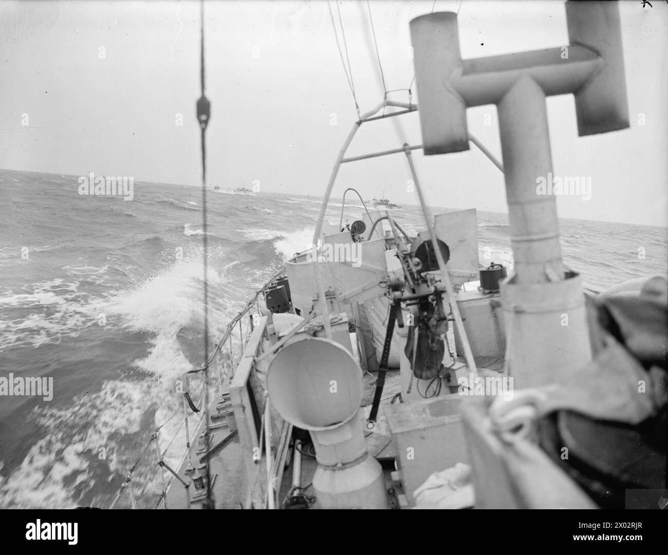 ALLIED ARMADA SAILS UNMOLESTED DURING GREAT CHANNEL EXERCISE. 9