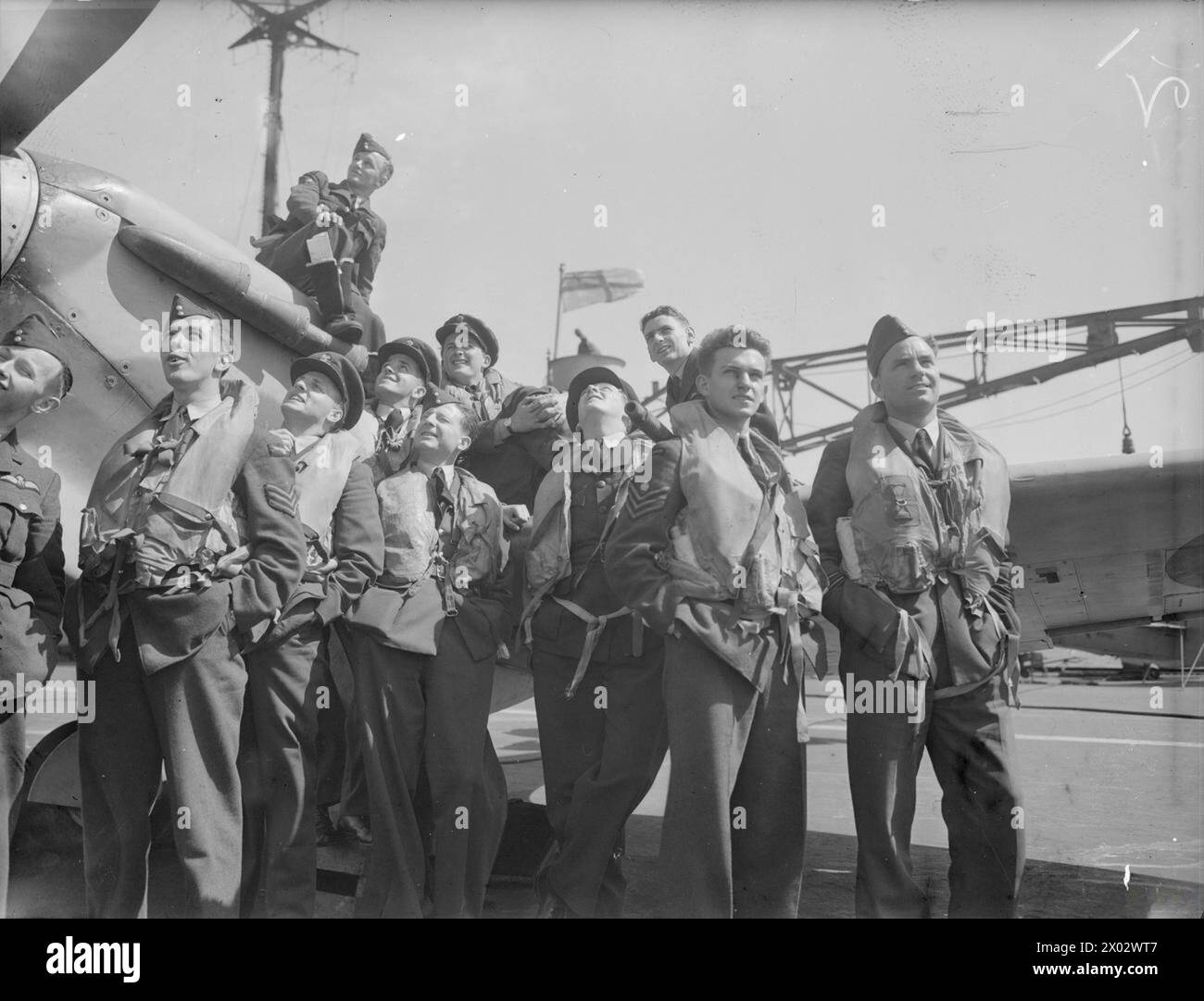 Supermarine Spitfires For Malta. 19 To 23 March 1942, On Board Hms 