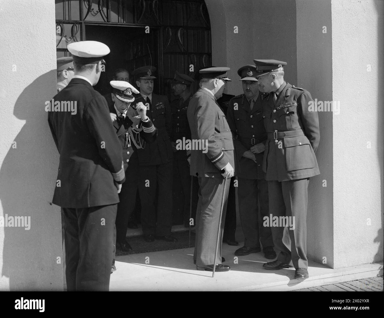 Le Général de Gaulle à Alger durant la seconde guerre