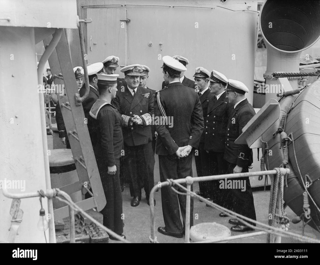 TWO BRITISH RESCUE TUGS TAKE FLOATING DOCKS NEARLY 14,000 MILES. 1 AUGUST 1945, DARWIN