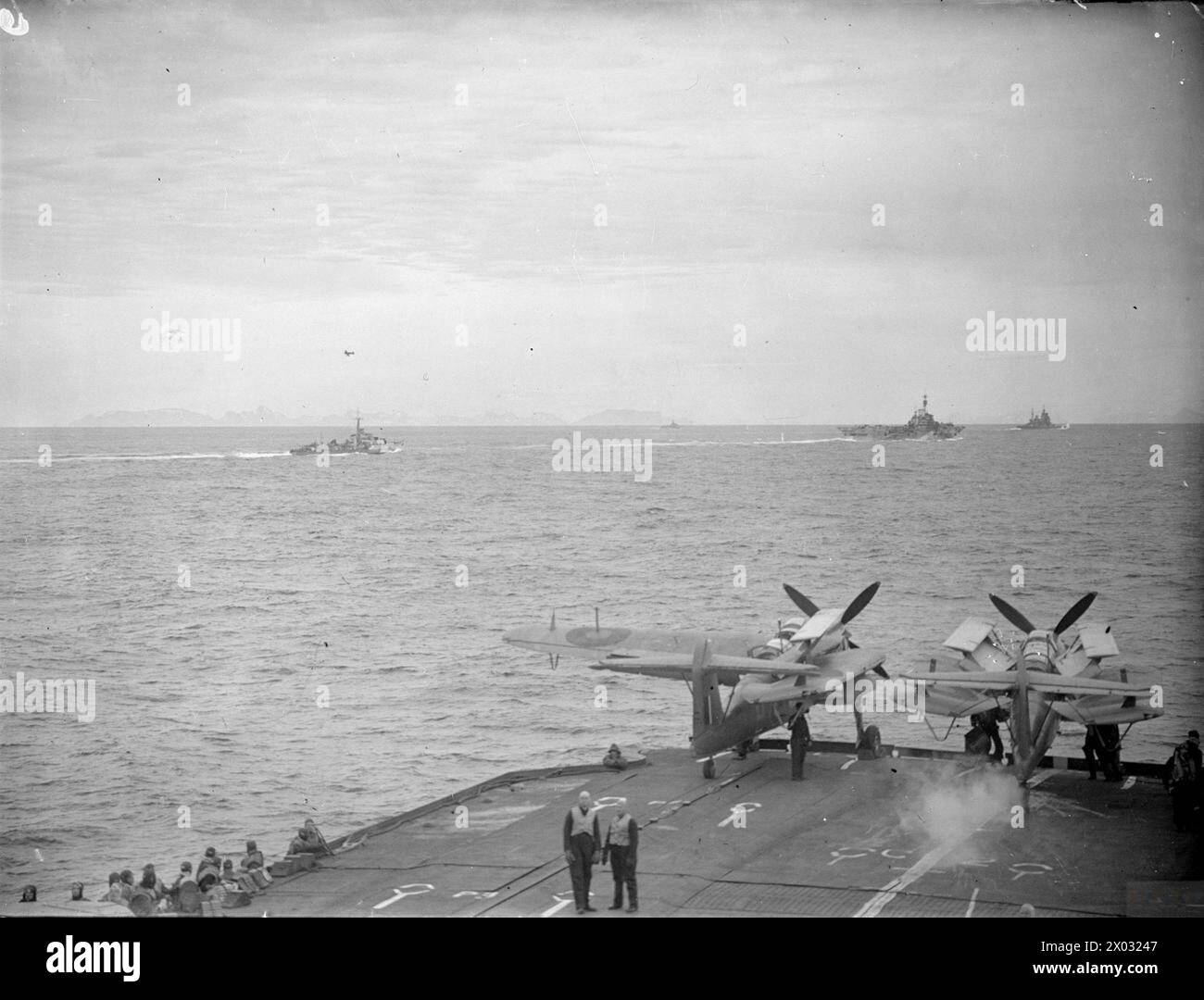 Formidable 22 FLEET AIR ARM STRIKES IN NORTHERN WATERS. AUGUST 1944, ON BOARD THE ...