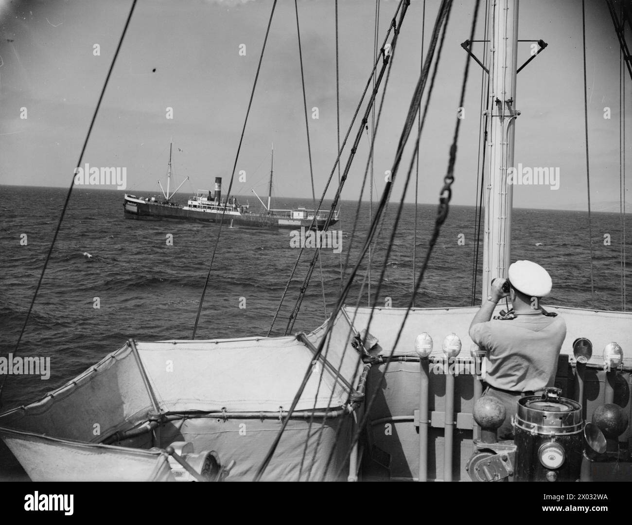 Commanding Officers Inspection Neutral ship inspection hi-res stock photography and images - Alamy