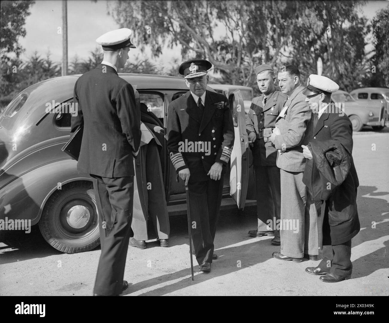 Général de Gaulle Alger Tunisie 1943 Churchill Donetz Tract