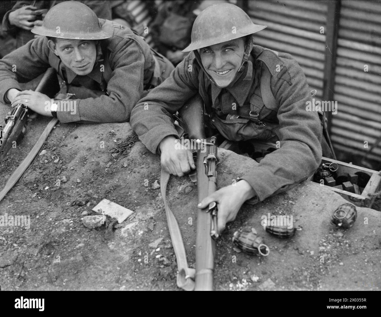 THE BRITISH ARMY IN FRANCE 1940 Men of the 1st Queen's Own Royal West