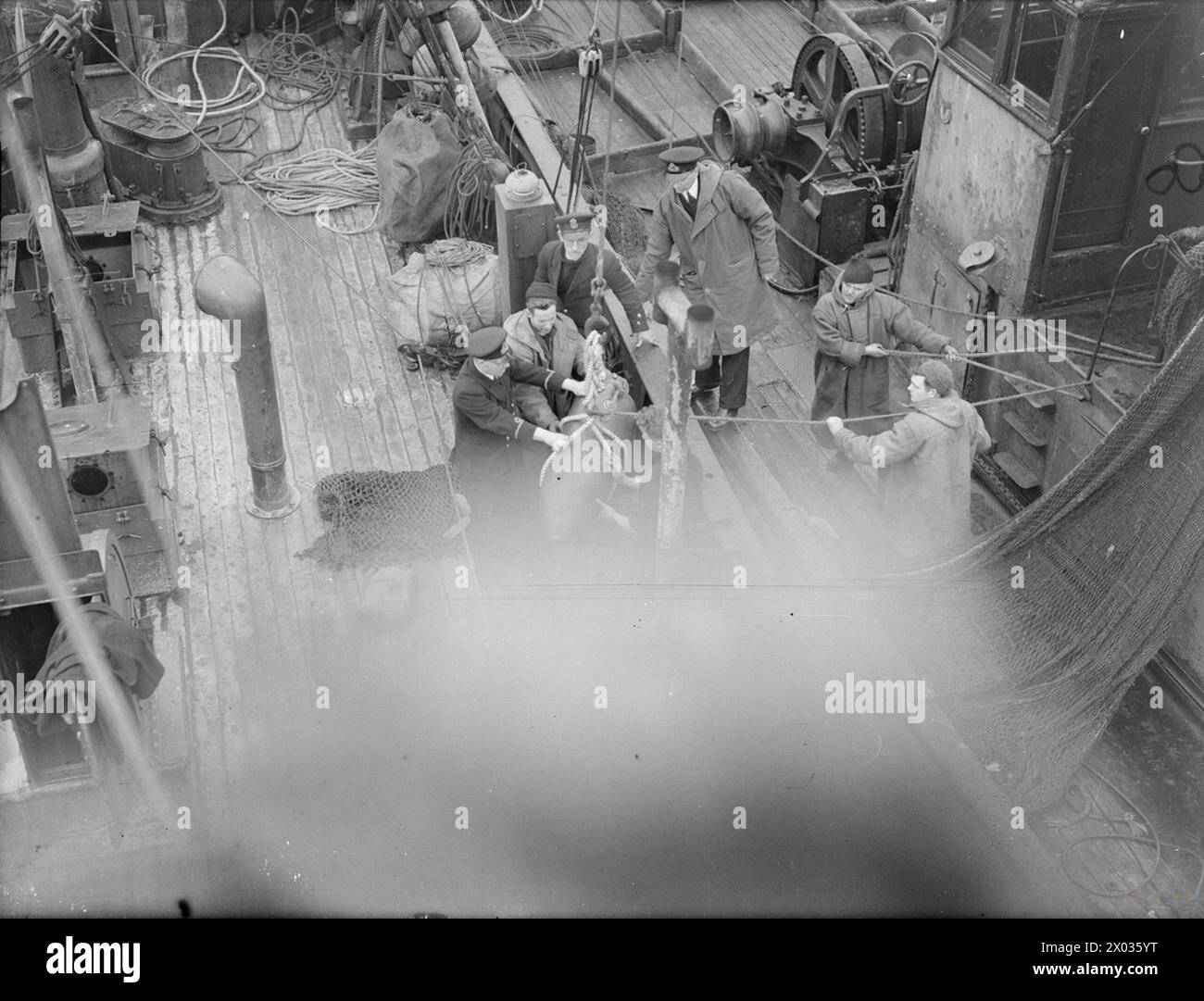 ATTACK ON THE FISHING TRAWLER STRATH BLARE. MARCH 1941. ON THE 8TH OF ...