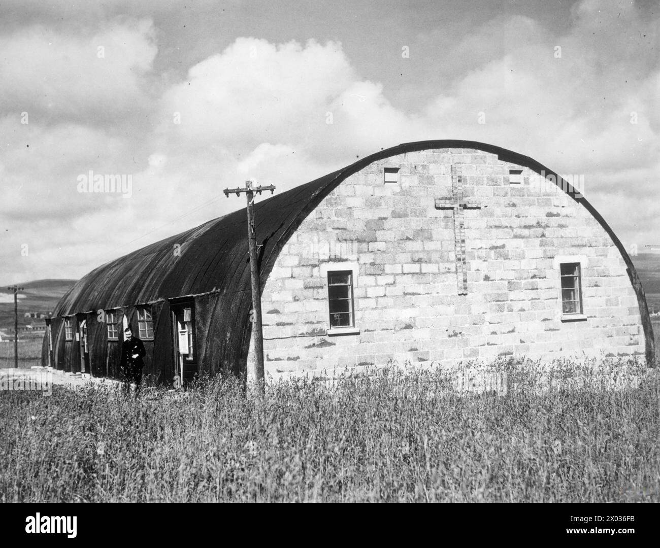 In July 1944 At Scapa Flow The Exterior Of The Roman Catholic Church In July 1944 At Scapa Flow The Exterior Of The Roman Catholic Church