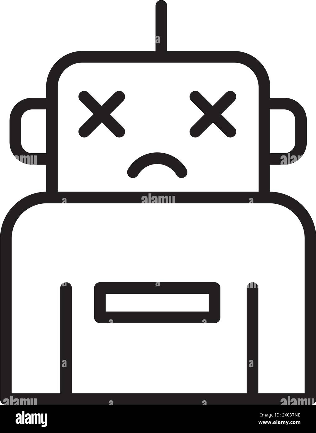 chatbot automatic service icon Stock Vector Image & Art - Alamy