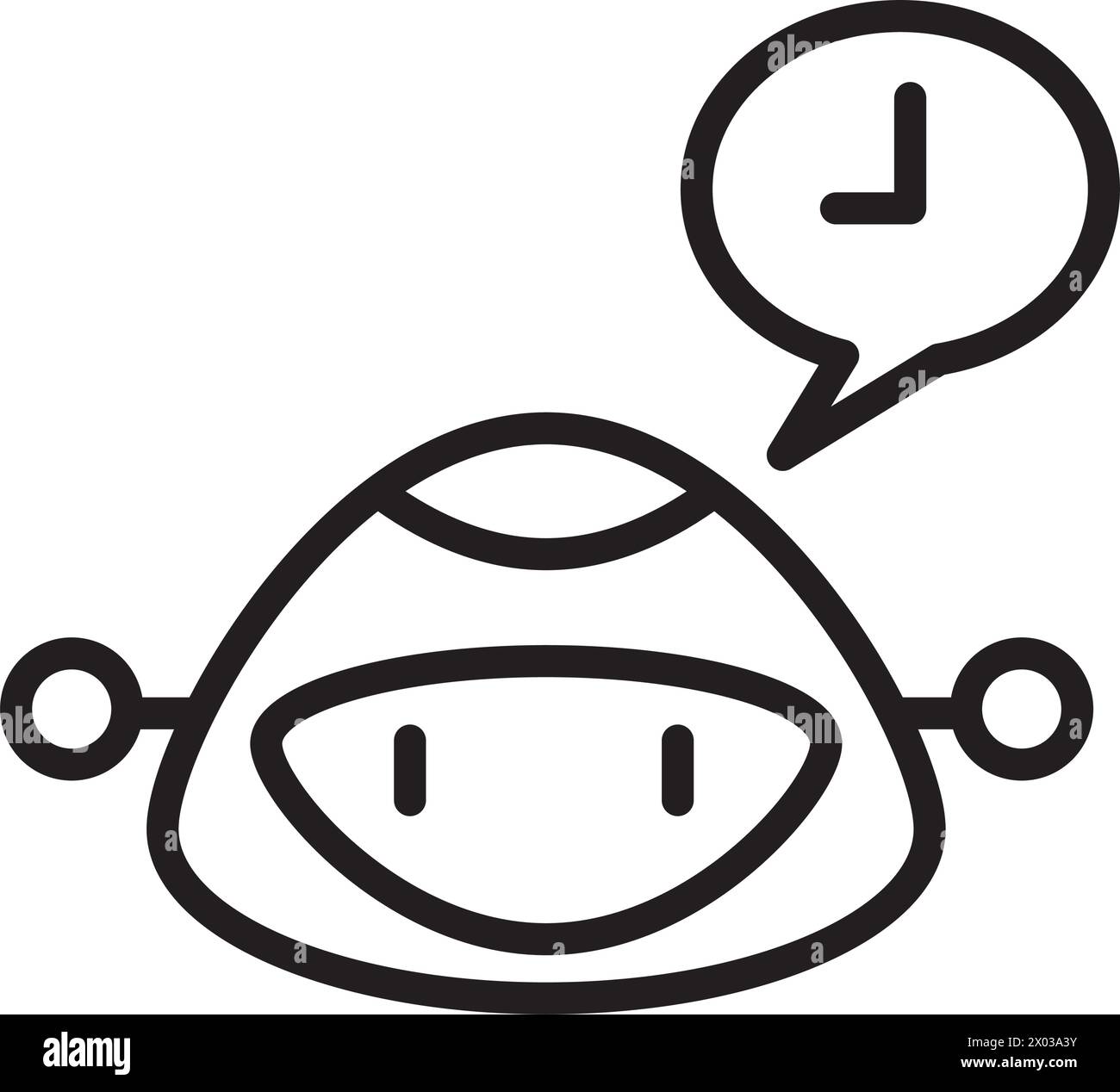 chatbot service all time icon Stock Vector Image & Art - Alamy