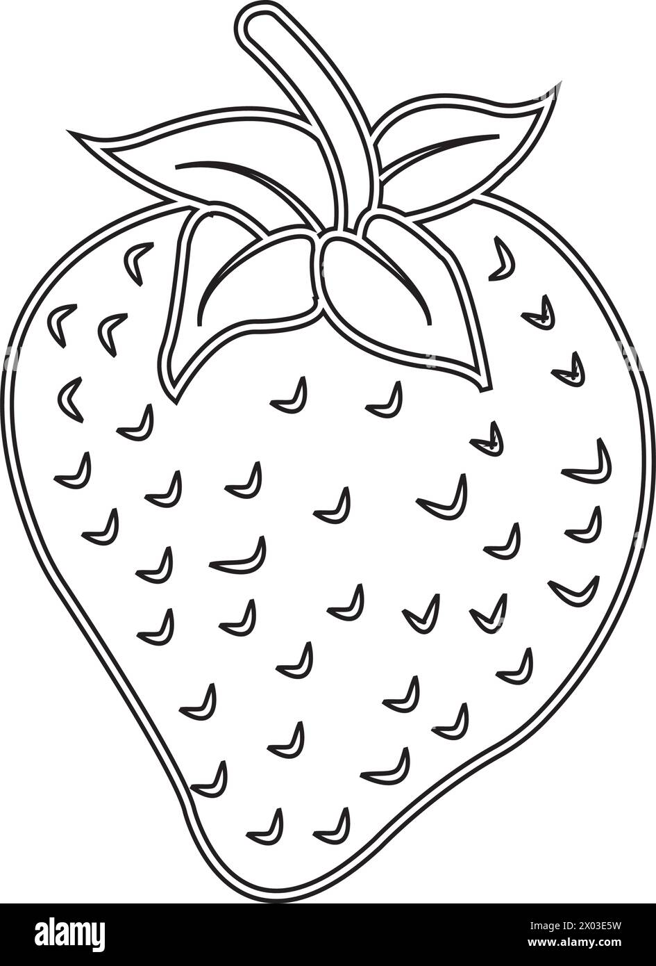 strawberry icon vector illustration symbol design Stock Vector Image ...