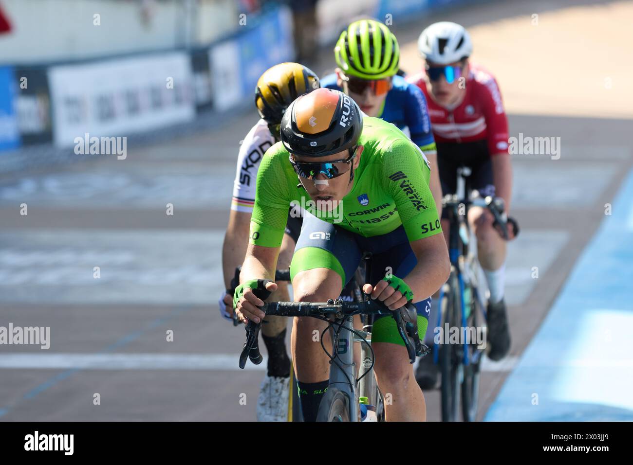 Paris Roubaix Juniors 2024 A first and second for Slovenia at Paris