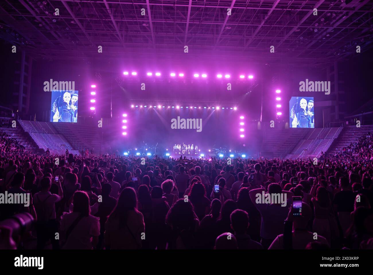 Italy, 08 April 2024 Annalisa live at Inalpi Arena, Turin 'Tutti Nel Vortice - Palasport' Italian Tour © Luca Moschini Stock Photo