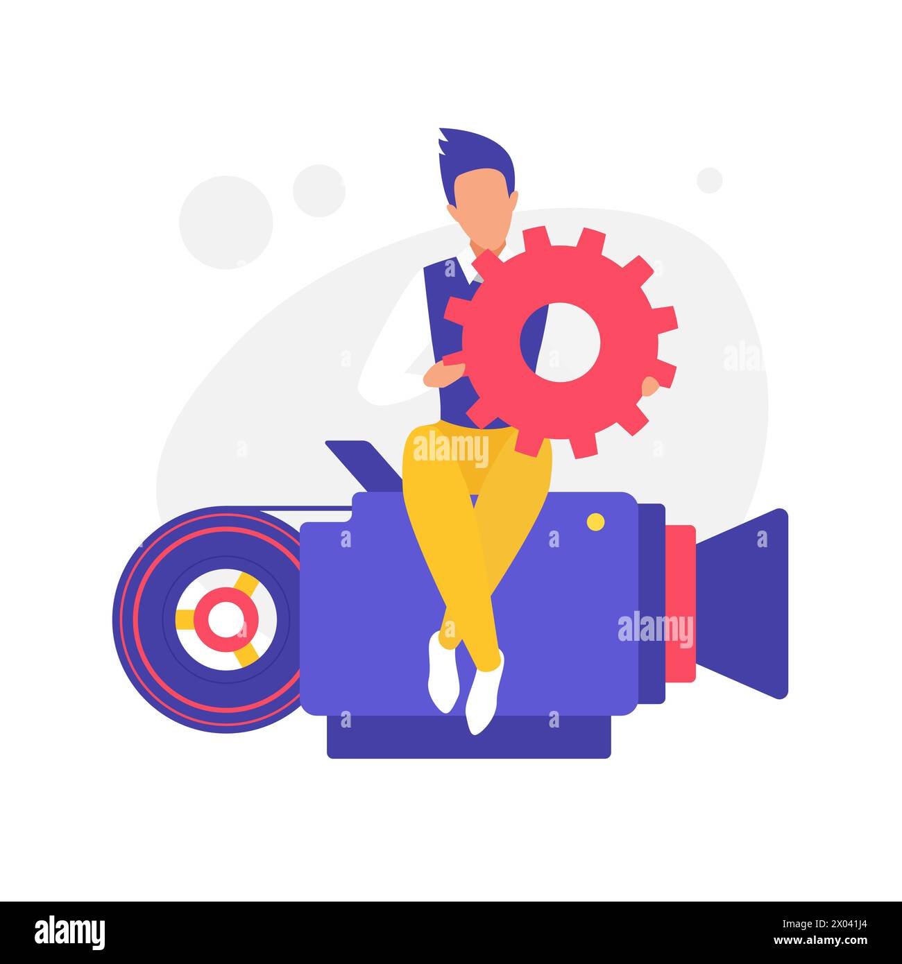 Engaging character Stock Vector Images - Alamy