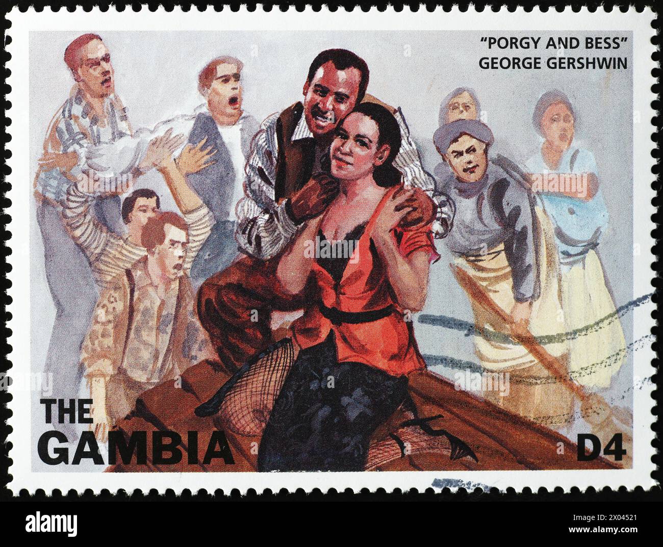 Gershwin stamp hi-res stock photography and images - Alamy