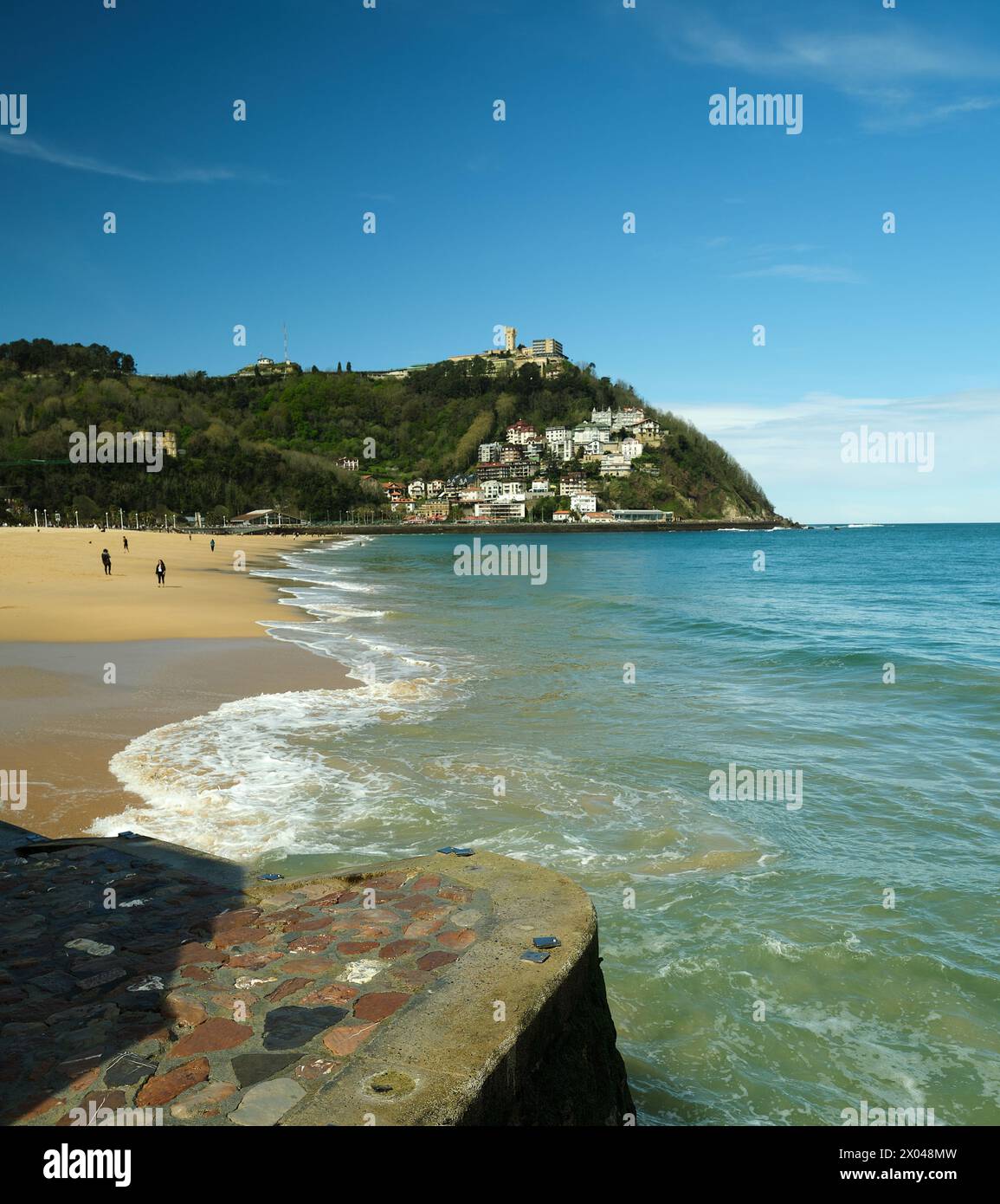 Waves reaching sea coast sunset hi-res stock photography and images - Alamy