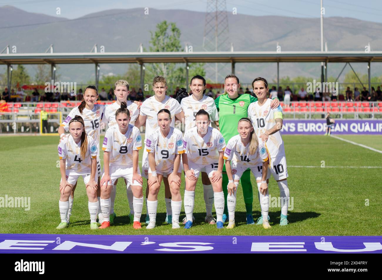 Stadium: FFM Training Centre, Skopje, North Macedonia. 09 April 2024 15