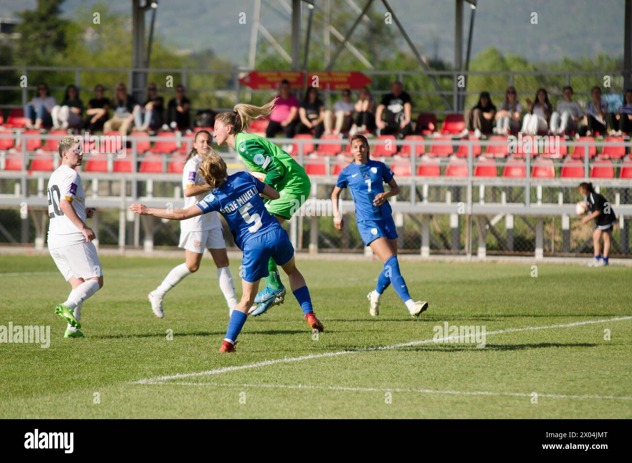 Stadium: FFM Training Centre, Skopje, North Macedonia. 09 April 2024 15