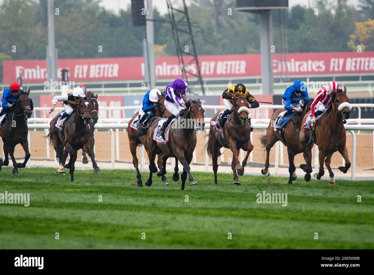 Tower of London and Ryan Moore win the 2024 renewal of the G2 Dubai