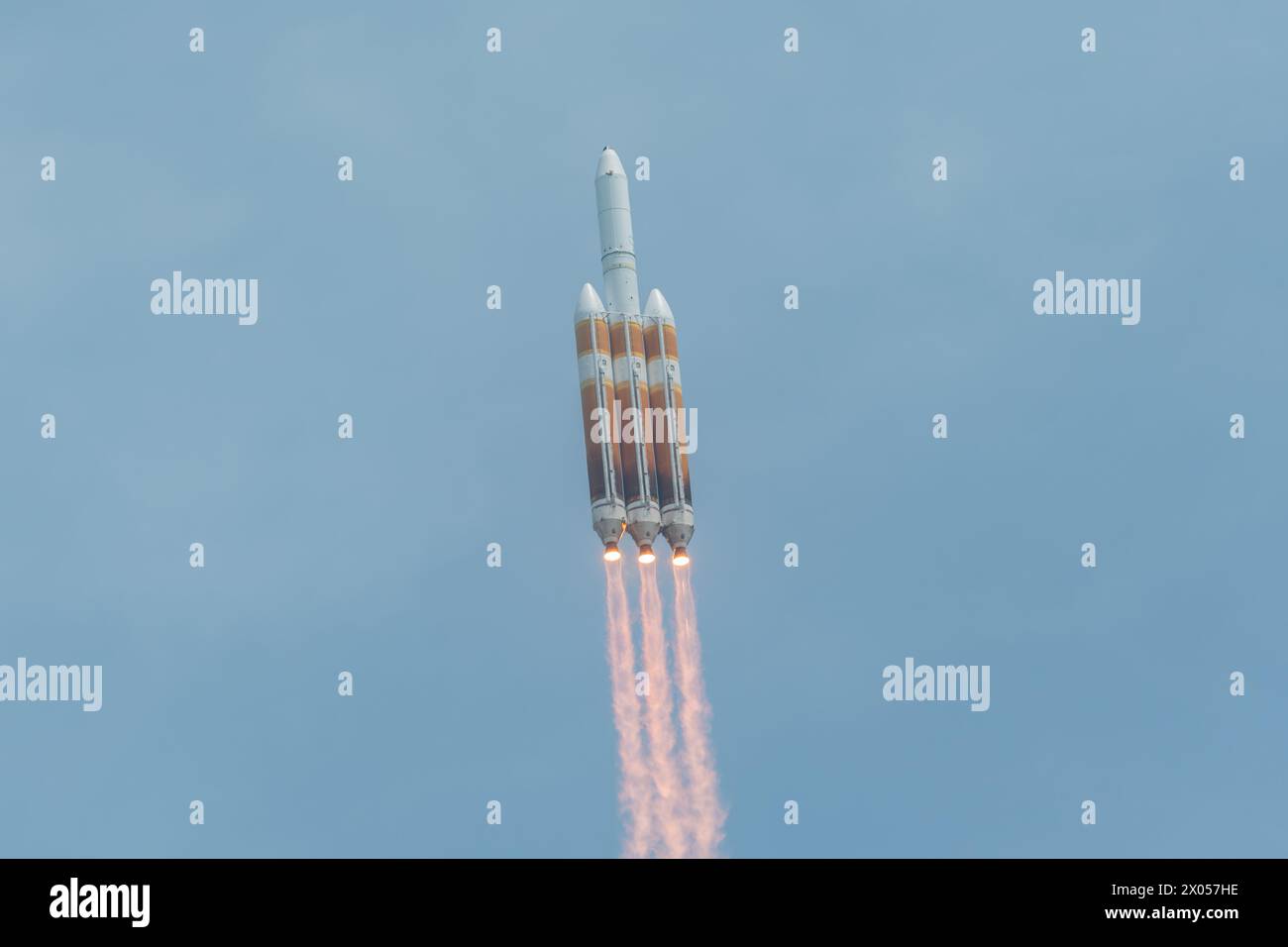 Delta IV Heavy Final Launch Stock Photo