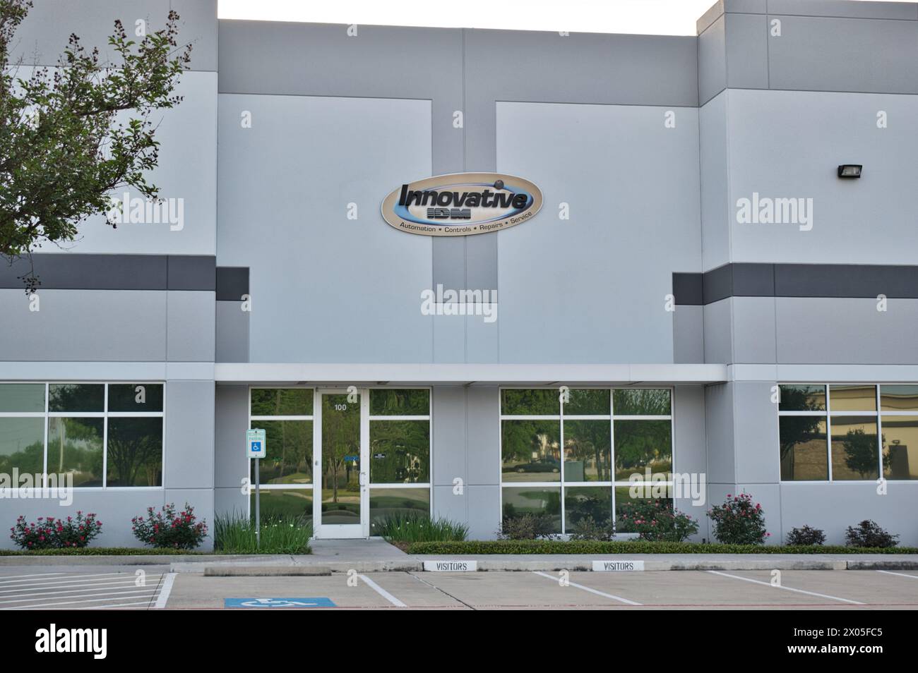 Houston, Texas USA 04-07-2024: Innovative-IDM company headquarters, business office storefront exterior Houston, TX USA. Stock Photo