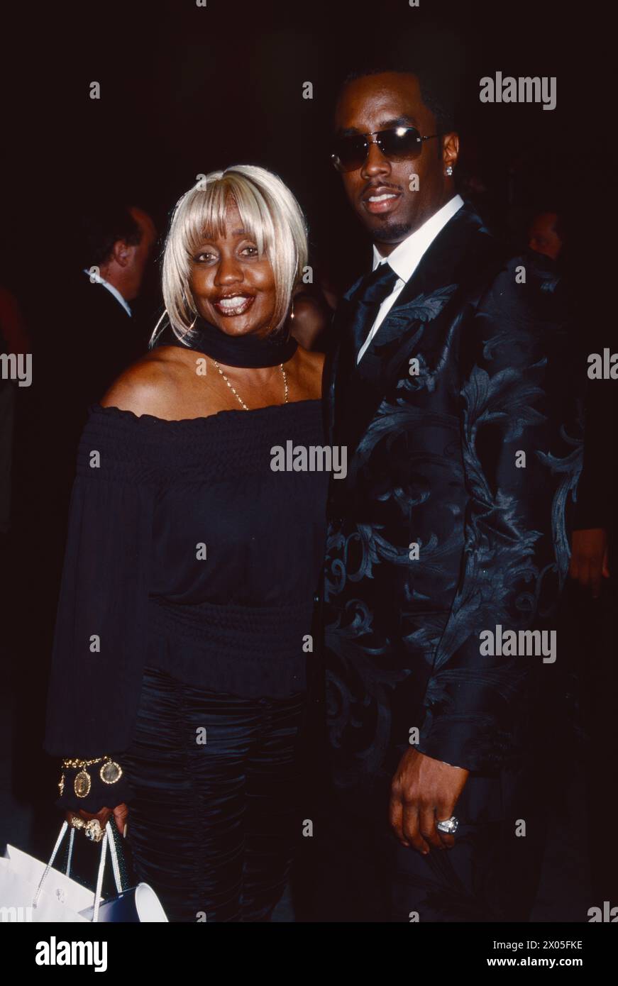 Janice Combs and Sean 'P. Diddy' Combs attend the 2002 CFDA Fashion Awards at The New York Public Library in New York City on June 3, 2002.  Photo Credit: Henry McGee/MediaPunch Stock Photo