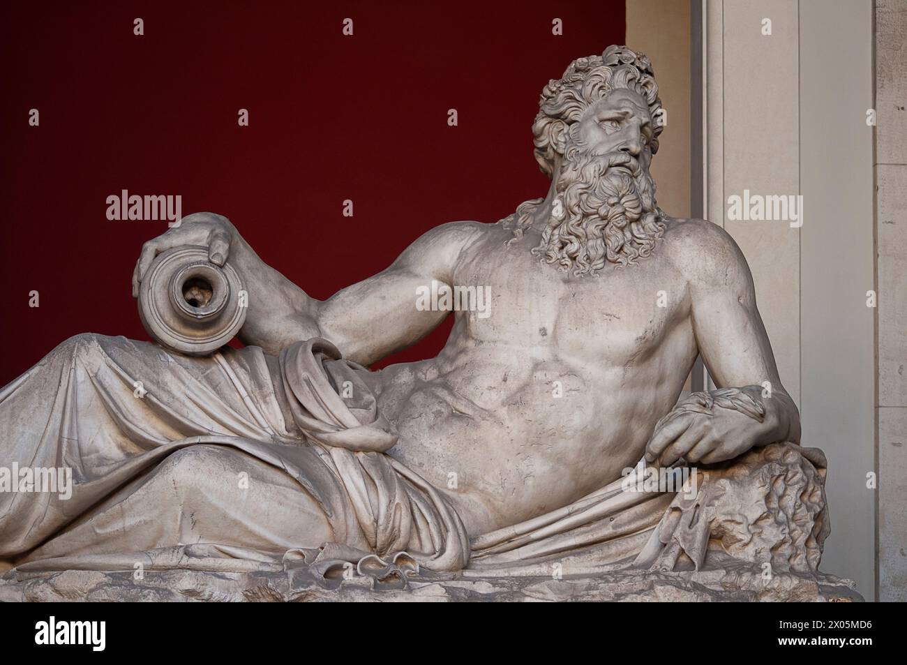 Vatican city, Italy - October 3, 2023: Statue of Greek God Zeus at ...