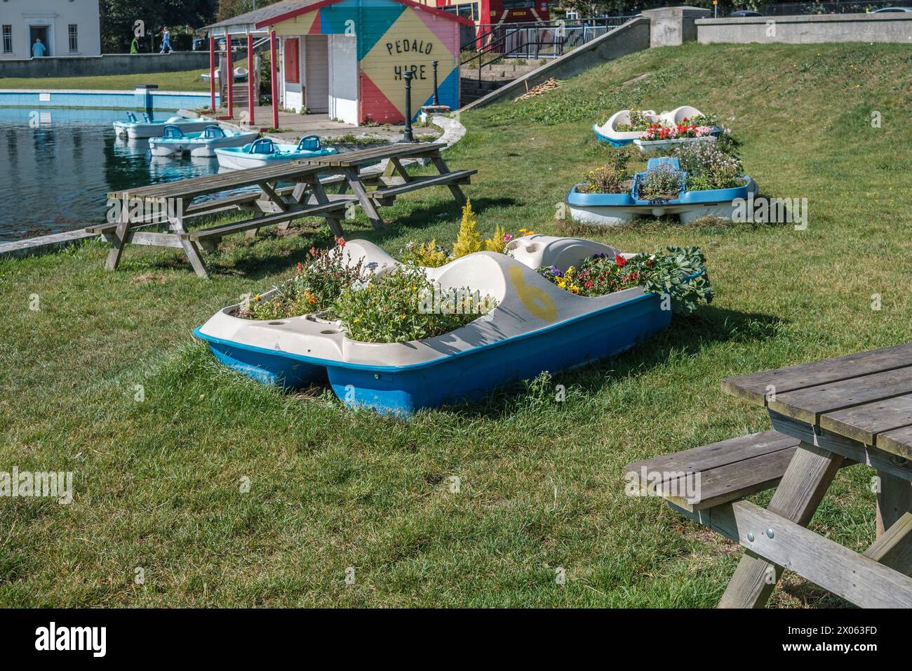 Pedalo hire booth hires stock photography and images Alamy