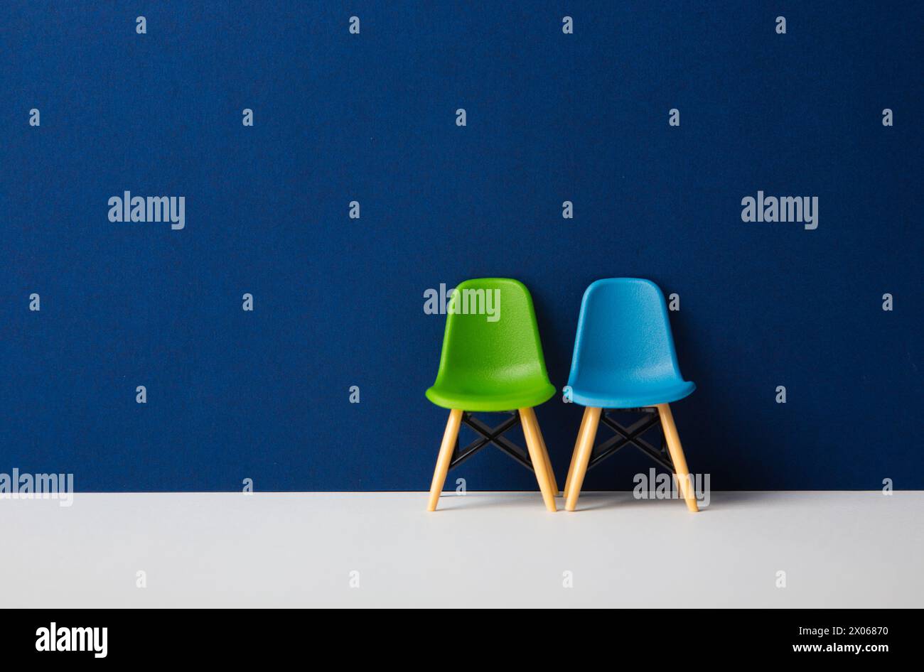 Two modern office chairs hi-res stock photography and images - Alamy
