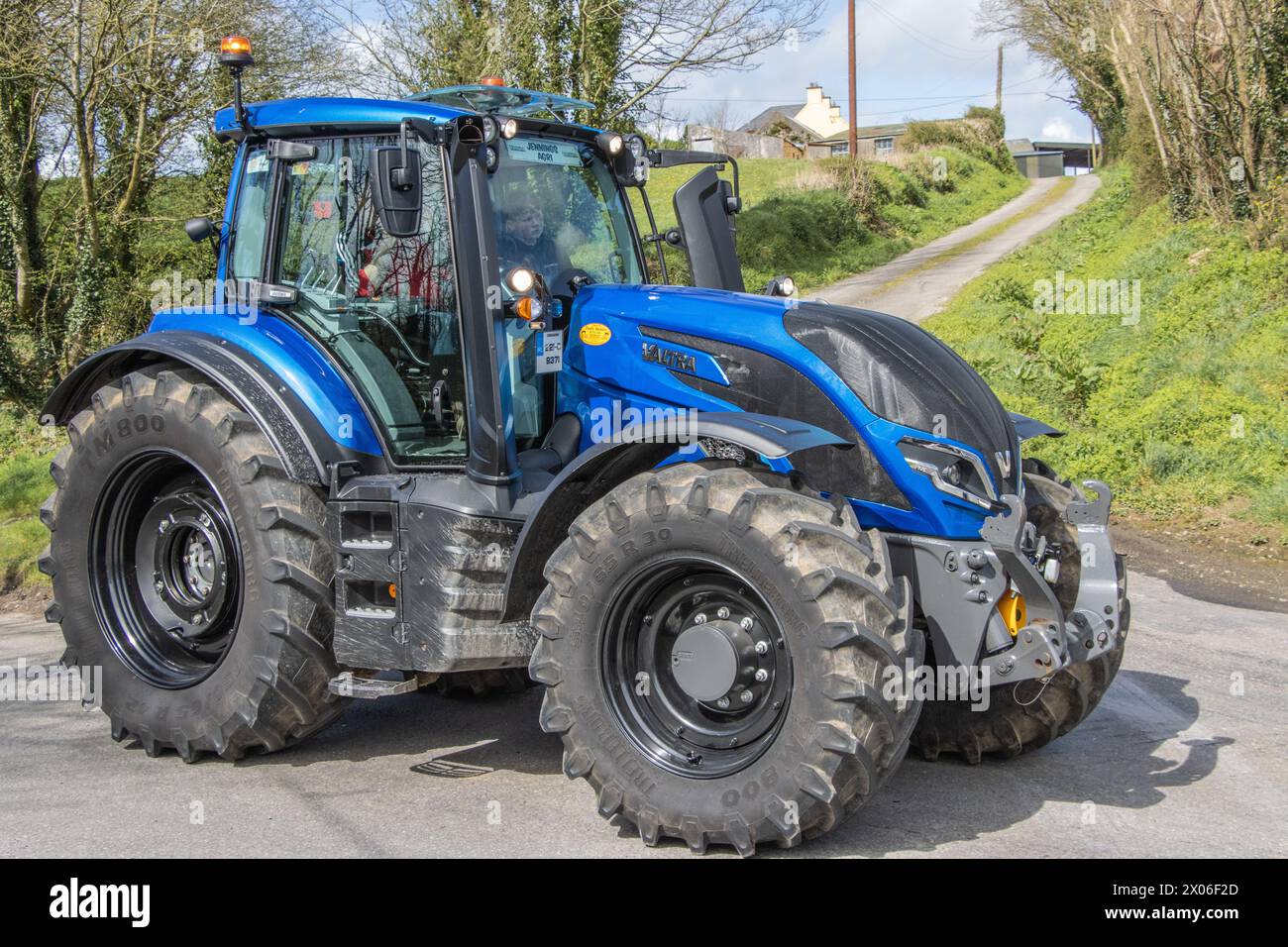 Bandon Grammar School, Car, Truck and Tractor Run, April 2024 Stock