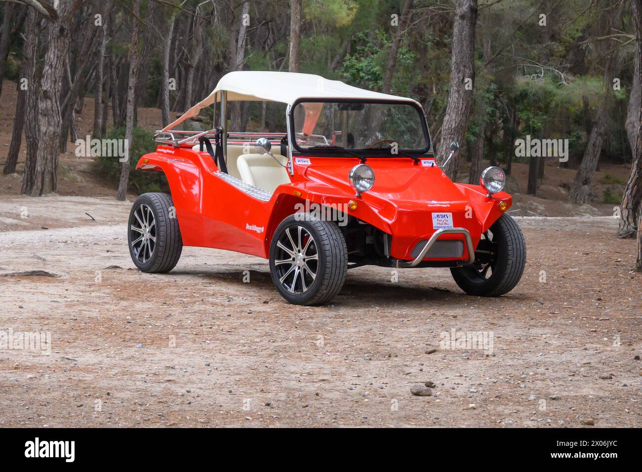 Kos, Greece - May 11, 2023: Beach Buggy, popular means of transport to explore the island of Kos. Greece Stock Photo