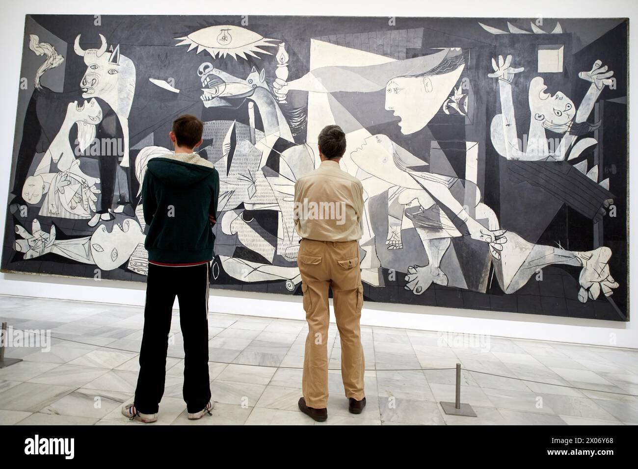 Guernica, 1937, Pablo Picasso, Museo Nacional Centro de Arte Reina Sofia, Madrid, Spain, Europe Stock Photo